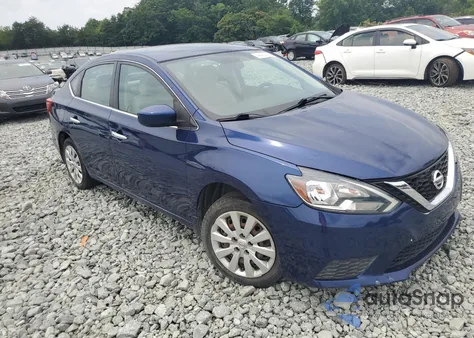 2017 Nissan Sentra S z USA, uszkodzony, nr VIN 3N1AB7AP8HY273579